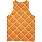 Waffle Print Men's Tank Top
