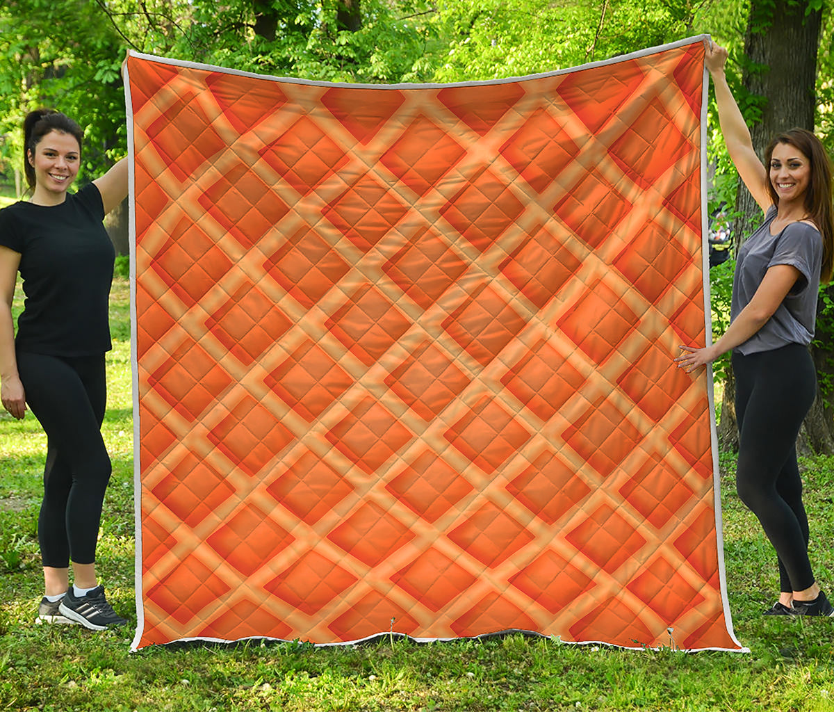 Waffle Print Quilt