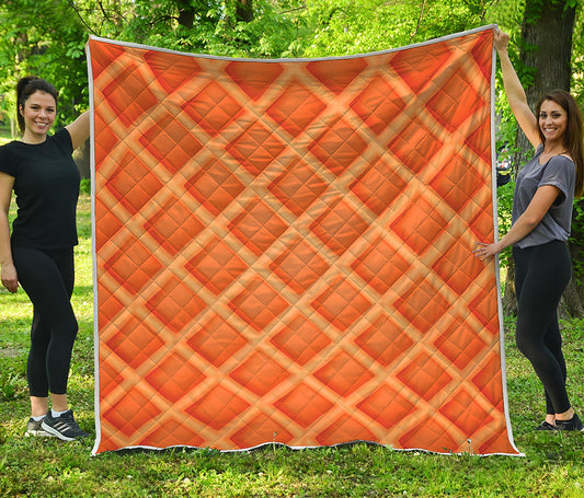 Waffle Print Quilt