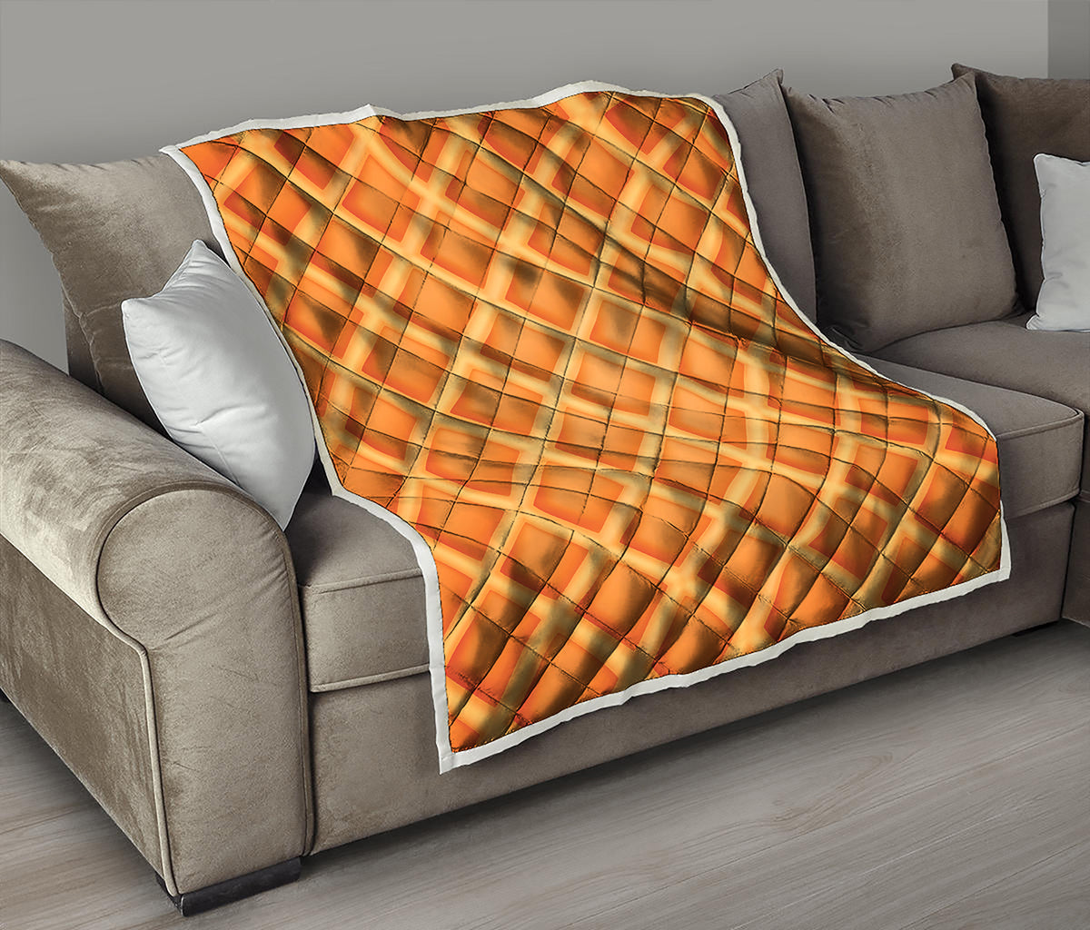 Waffle Print Quilt