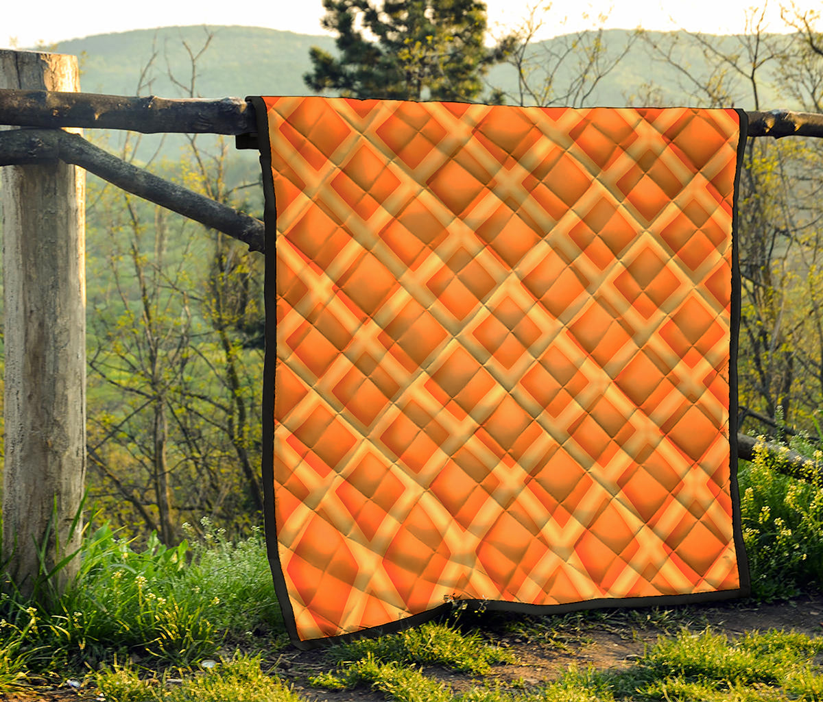 Waffle Print Quilt