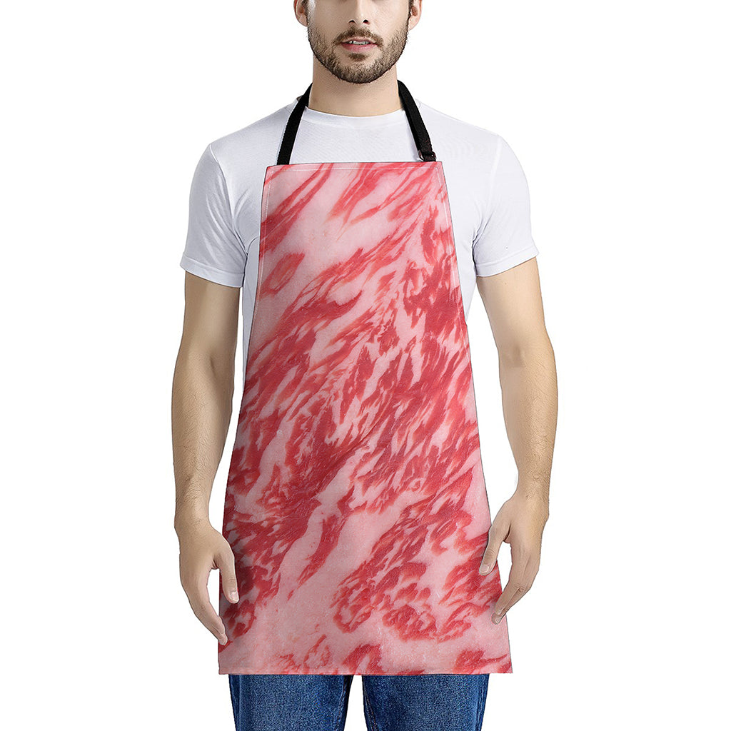 Wagyu Beef Meat Print Apron