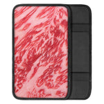 Wagyu Beef Meat Print Car Center Console Cover