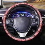 Wagyu Beef Meat Print Car Steering Wheel Cover