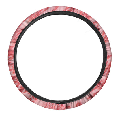 Wagyu Beef Meat Print Car Steering Wheel Cover