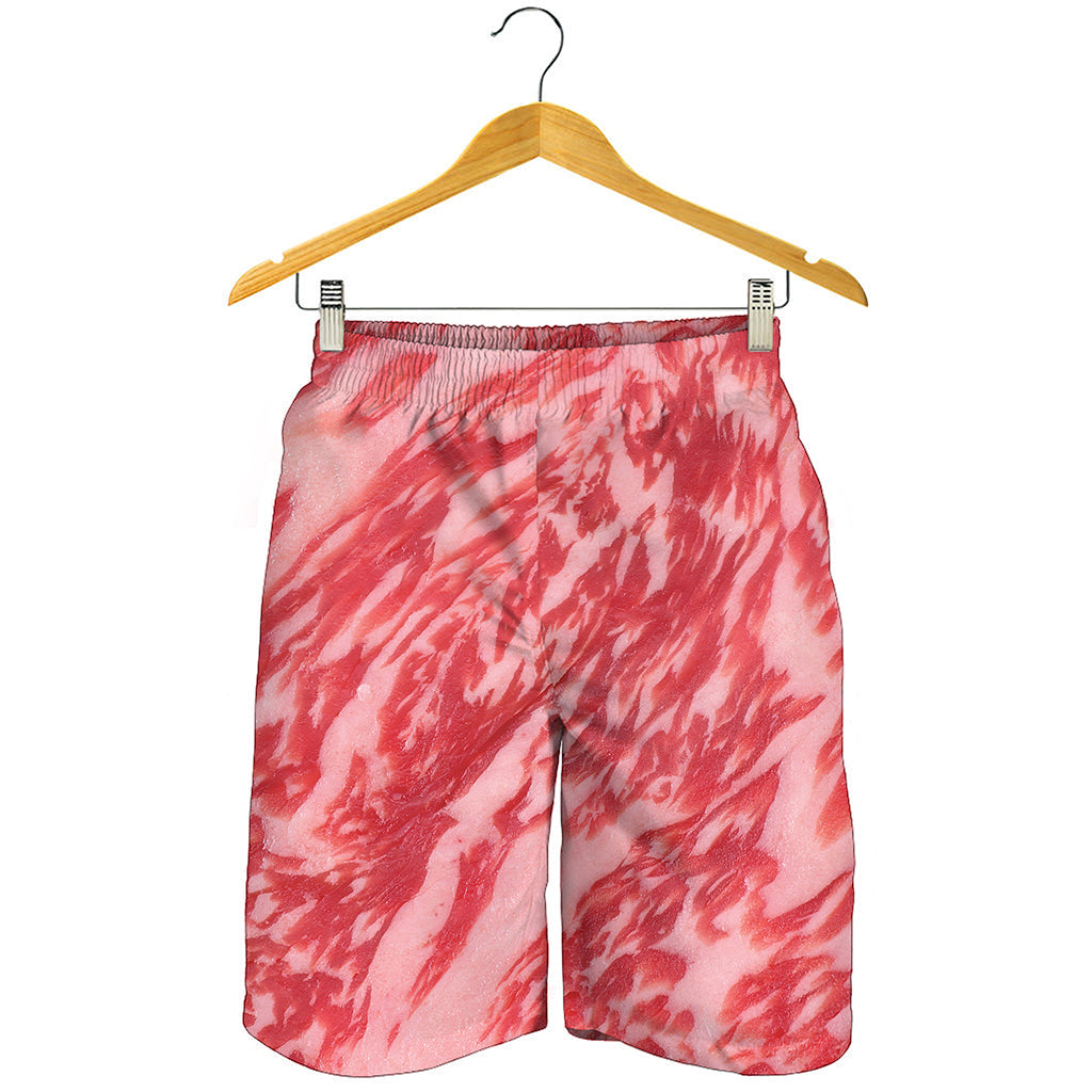 Wagyu Beef Meat Print Men's Shorts