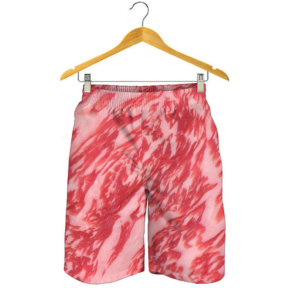 Wagyu Beef Meat Print Men's Shorts