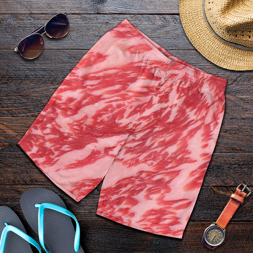 Wagyu Beef Meat Print Men's Shorts