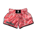 Wagyu Beef Meat Print Muay Thai Boxing Shorts