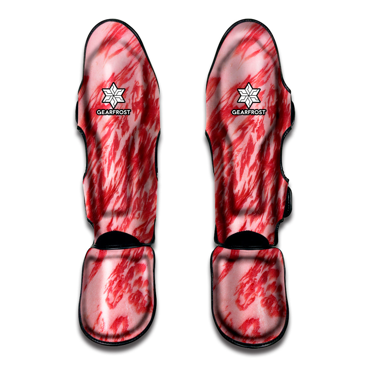 Wagyu Beef Meat Print Muay Thai Shin Guard