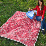 Wagyu Beef Meat Print Quilt