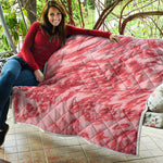 Wagyu Beef Meat Print Quilt