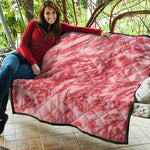 Wagyu Beef Meat Print Quilt