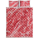 Wagyu Beef Meat Print Quilt Bed Set