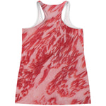 Wagyu Beef Meat Print Women's Racerback Tank Top
