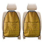 Water Drops On Beer Print Car Seat Organizers