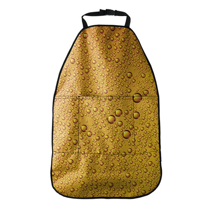 Water Drops On Beer Print Car Seat Organizers