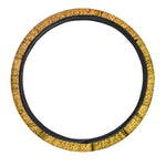 Water Drops On Beer Print Car Steering Wheel Cover