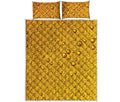 Water Drops On Beer Print Quilt Bed Set
