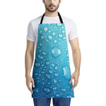 Water Drops Print Apron