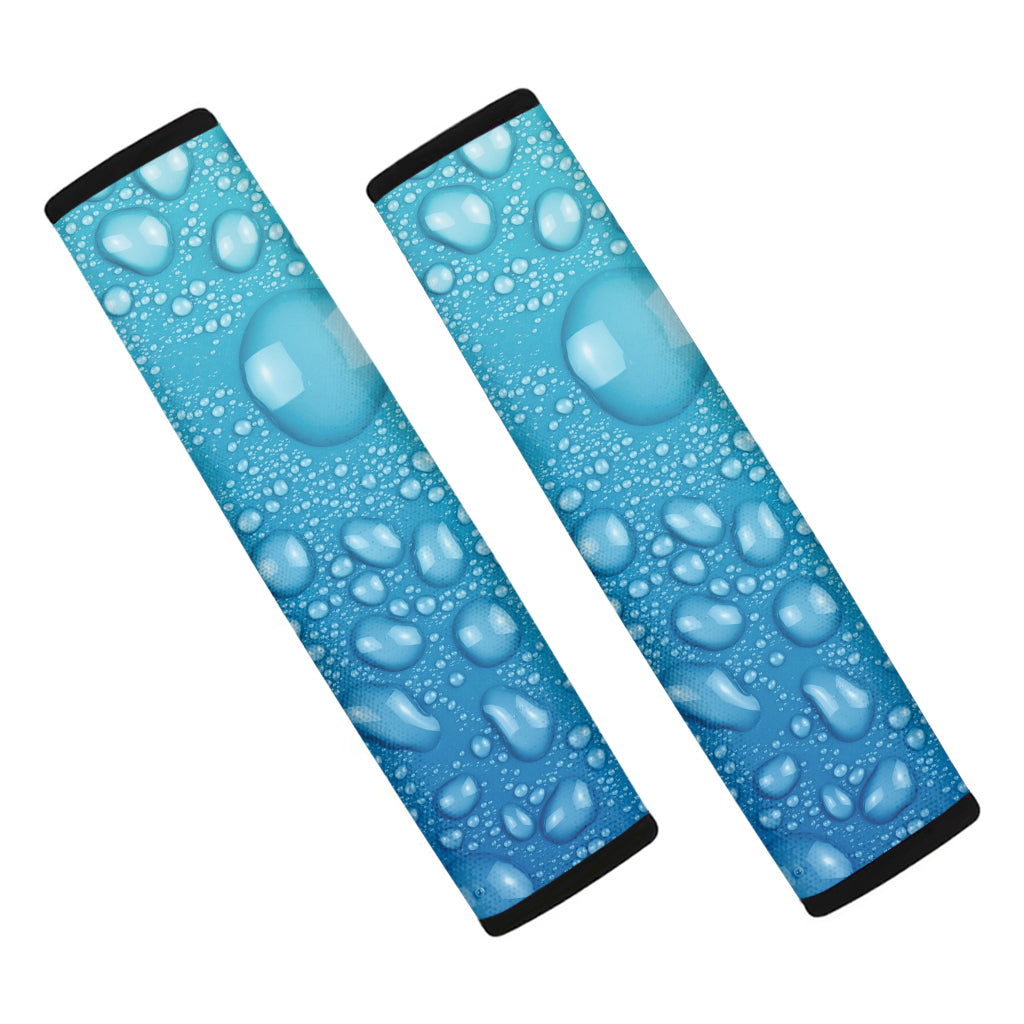 Water Drops Print Car Seat Belt Covers