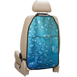 Water Drops Print Car Seat Organizers