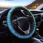 Water Drops Print Car Steering Wheel Cover