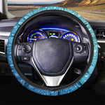 Water Drops Print Car Steering Wheel Cover