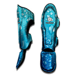 Water Drops Print Muay Thai Shin Guard