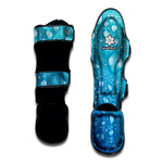 Water Drops Print Muay Thai Shin Guard