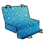 Water Drops Print Pet Car Back Seat Cover