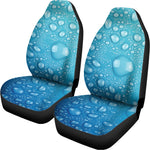 Water Drops Print Universal Fit Car Seat Covers