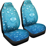 Water Drops Print Universal Fit Car Seat Covers