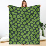 Water Lily Pads Pattern Print Blanket