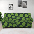Water Lily Pads Pattern Print Sofa Cover