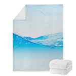 Water Wave Print Blanket