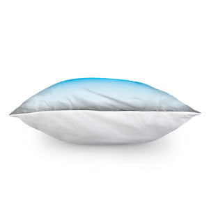 Water Wave Print Pillow Cover