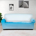 Water Wave Print Sofa Cover