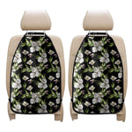 Watercolor Alstroemeria Pattern Print Car Seat Organizers