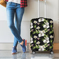 Watercolor Alstroemeria Pattern Print Luggage Cover