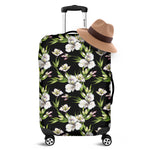 Watercolor Alstroemeria Pattern Print Luggage Cover
