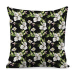 Watercolor Alstroemeria Pattern Print Pillow Cover