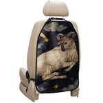 Watercolor Aries Zodiac Sign Print Car Seat Organizers