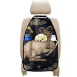 Watercolor Aries Zodiac Sign Print Car Seat Organizers