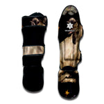 Watercolor Aries Zodiac Sign Print Muay Thai Shin Guard