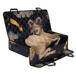 Watercolor Aries Zodiac Sign Print Pet Car Back Seat Cover