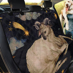 Watercolor Aries Zodiac Sign Print Pet Car Back Seat Cover