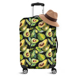 Watercolor Avocado Print Luggage Cover
