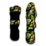 Watercolor Avocado Print Muay Thai Shin Guard