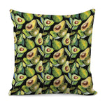 Watercolor Avocado Print Pillow Cover